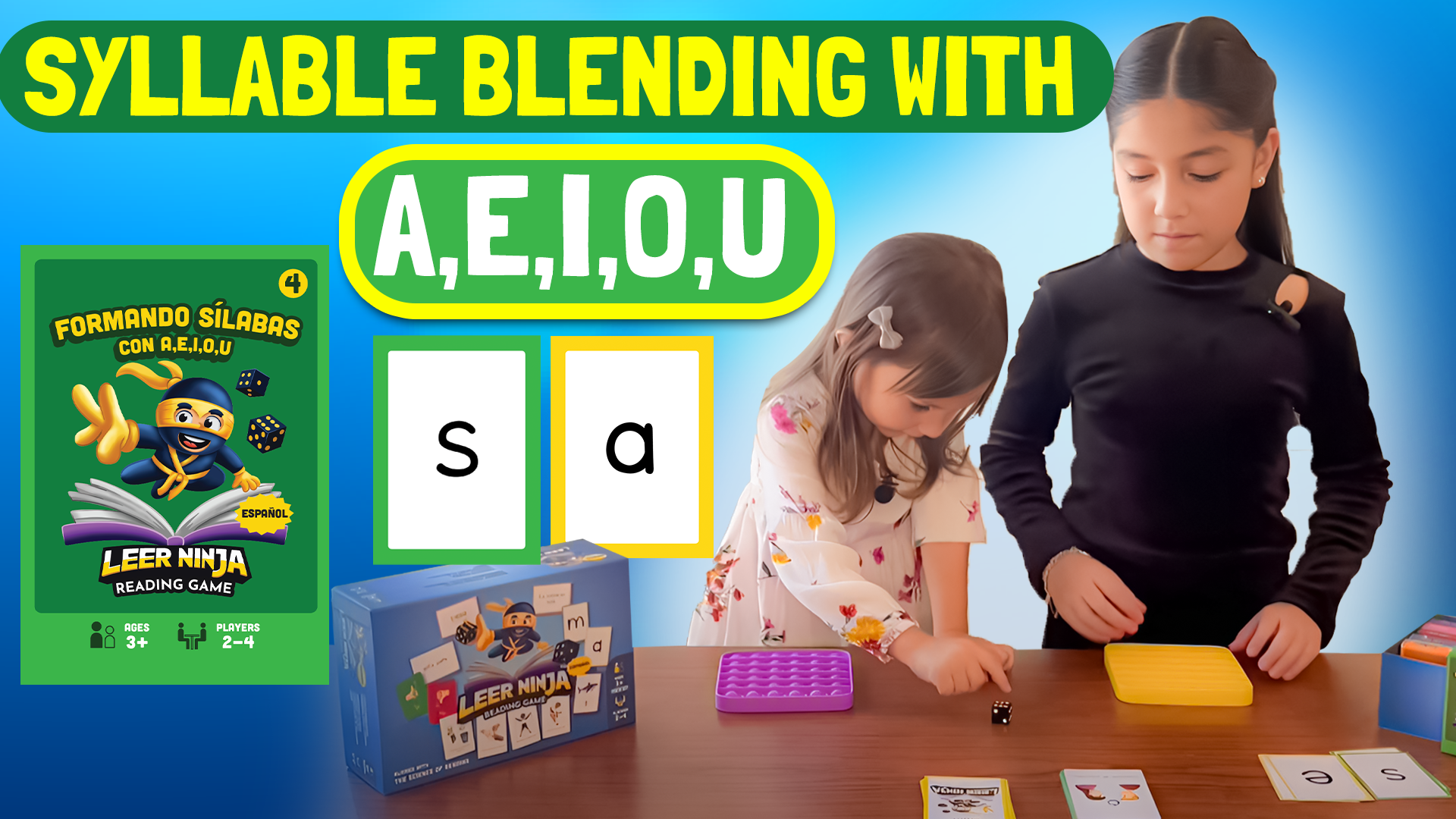 Syllable Blending with A, E, I, O, U
