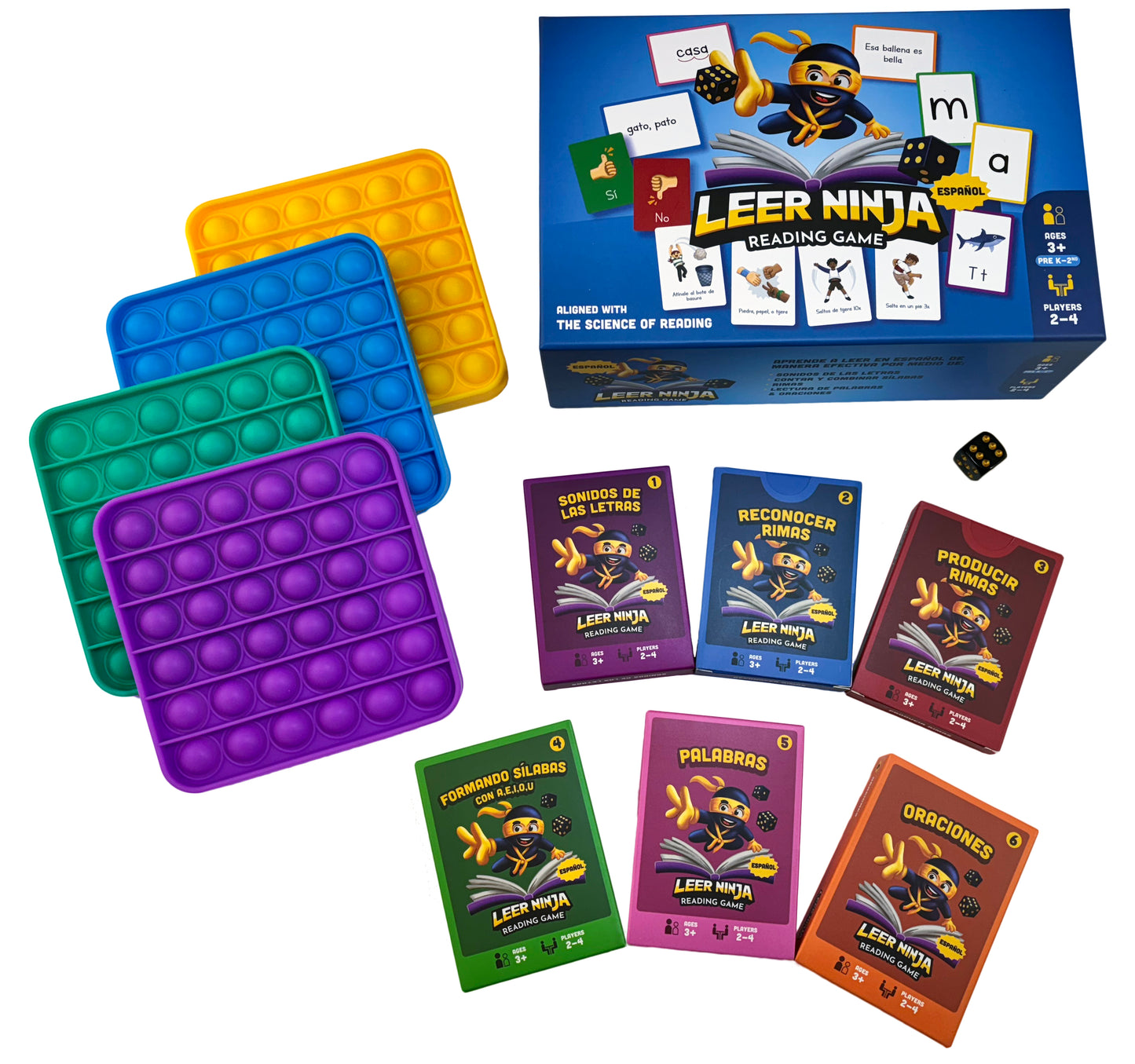 Leer Ninja Reading Game
